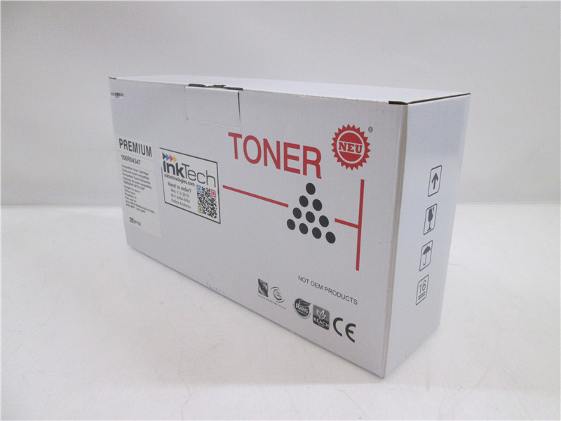 InkTech 106R04347 Toner Cartridge New Open Box Unused Black