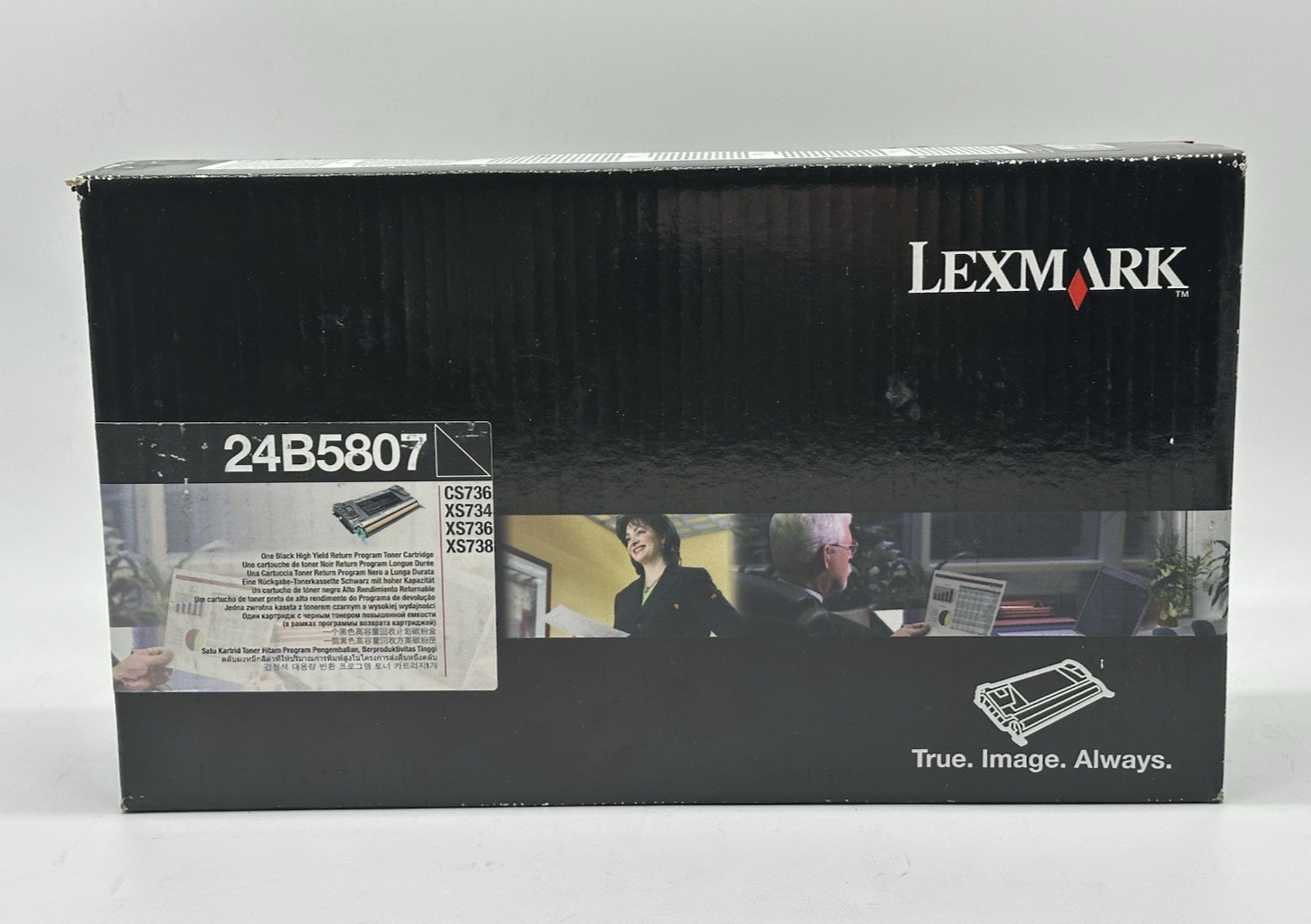 Lexmark 24B5807 Return Program High Yield Black Toner