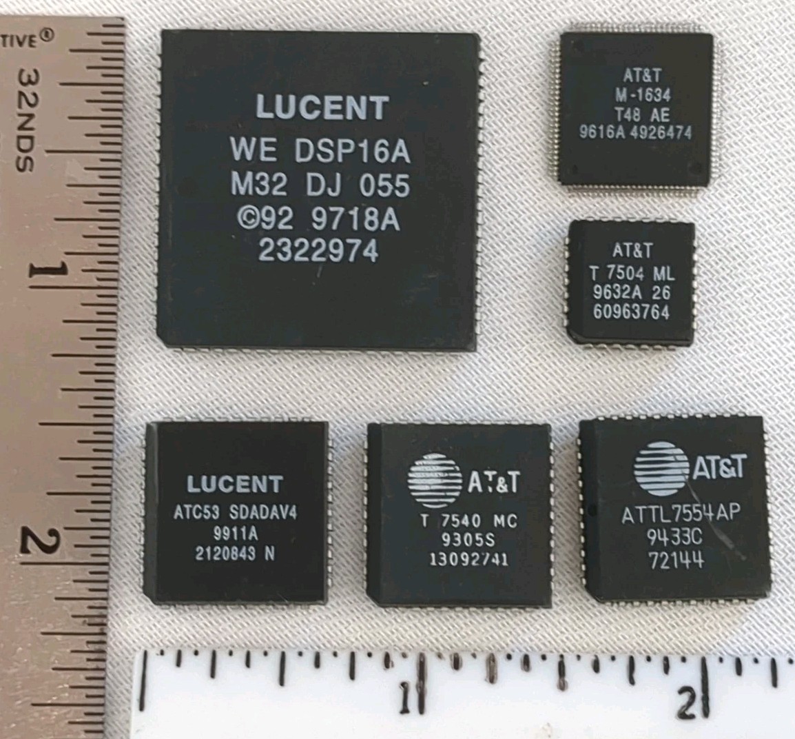 Lot Vintage Lucent & AT&T IC Integrated Circuit Chips New Old Stock