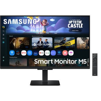 Samsung M5 M50F 27 in HDR Smart Monitor Black
