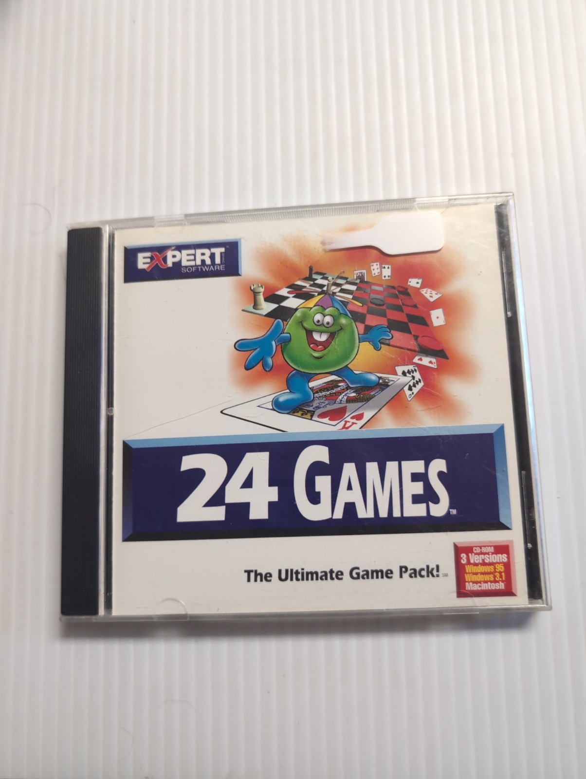 Expert Software 24 Games for Windows 95 & Mac CD ROM Vintage Ultimate Game Pack