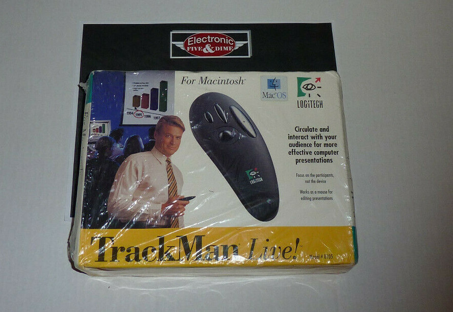 Logitech Trackman Live Cordless for Mac 940105-0100