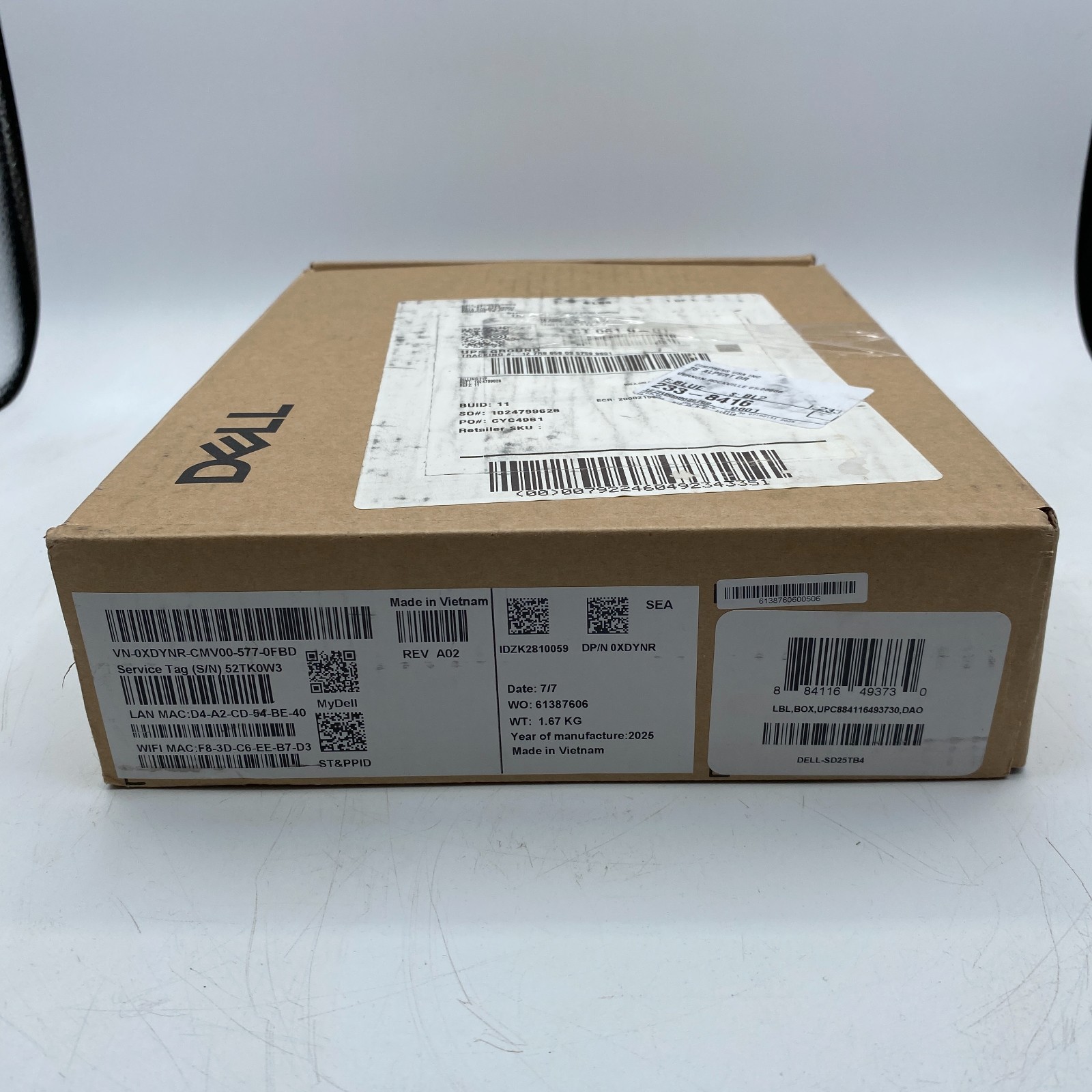 Dell Pro Thunderbolt 4 Smart Dock SD25TB4 Docking Station w/ Power Adapter Cable