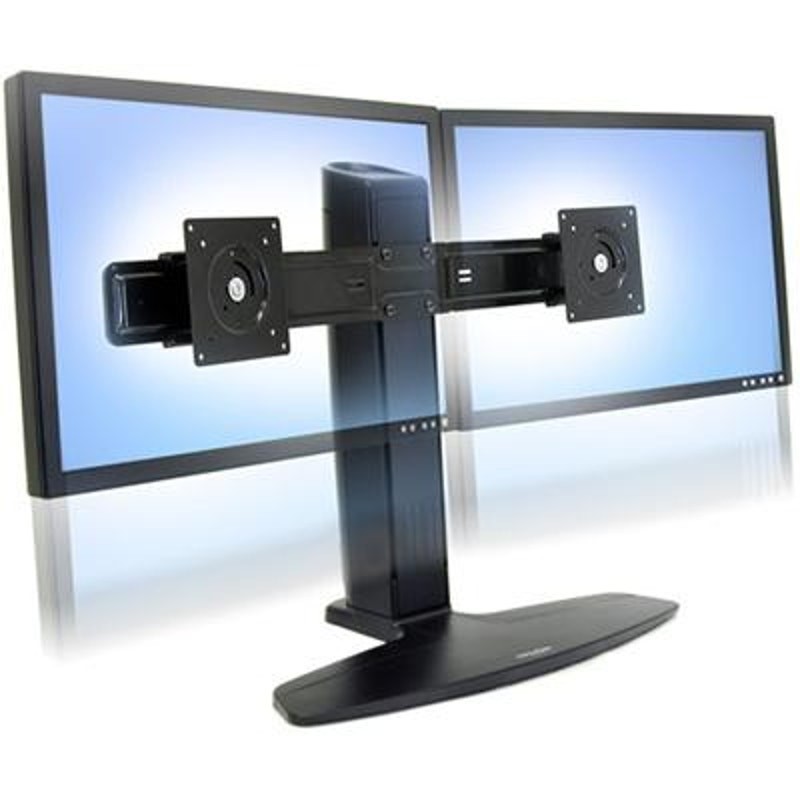 Ergotron 33-396-085 — Neo-Flex Dual LCD Lift Stand
