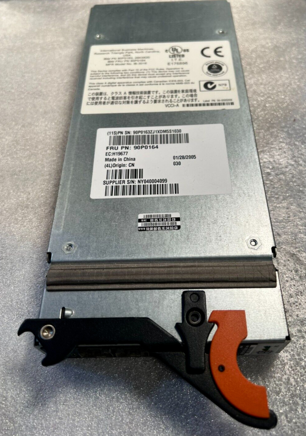 Genuine IBM 26K5620 90P0164 Brocade Entry SAN Switch Module B6 E