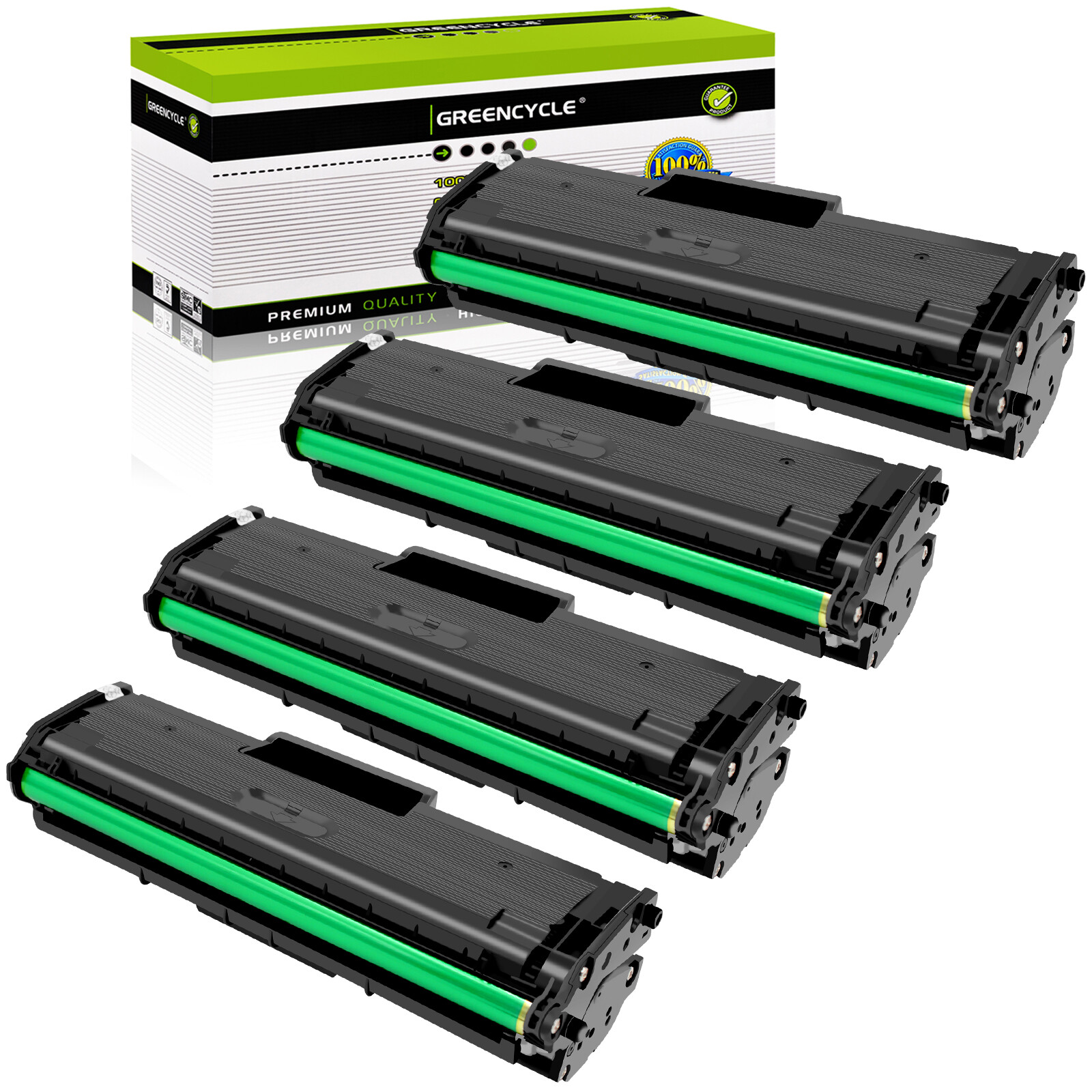 4PK MLT-D111L Laser Toner Compatible with Samsung 111L Xpress SL-M2021 M2024W M2