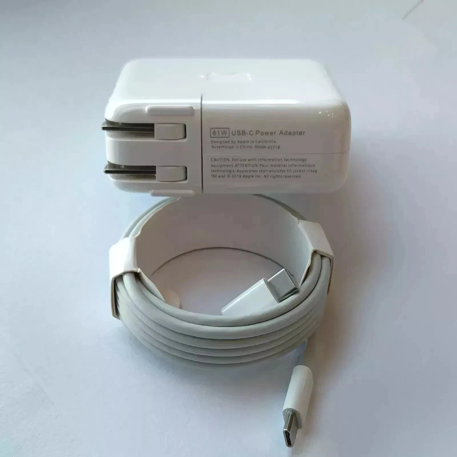 Lot 10 New 61W USB-C Adapter Charger For Apple MacBook Pro 13 inch A1718