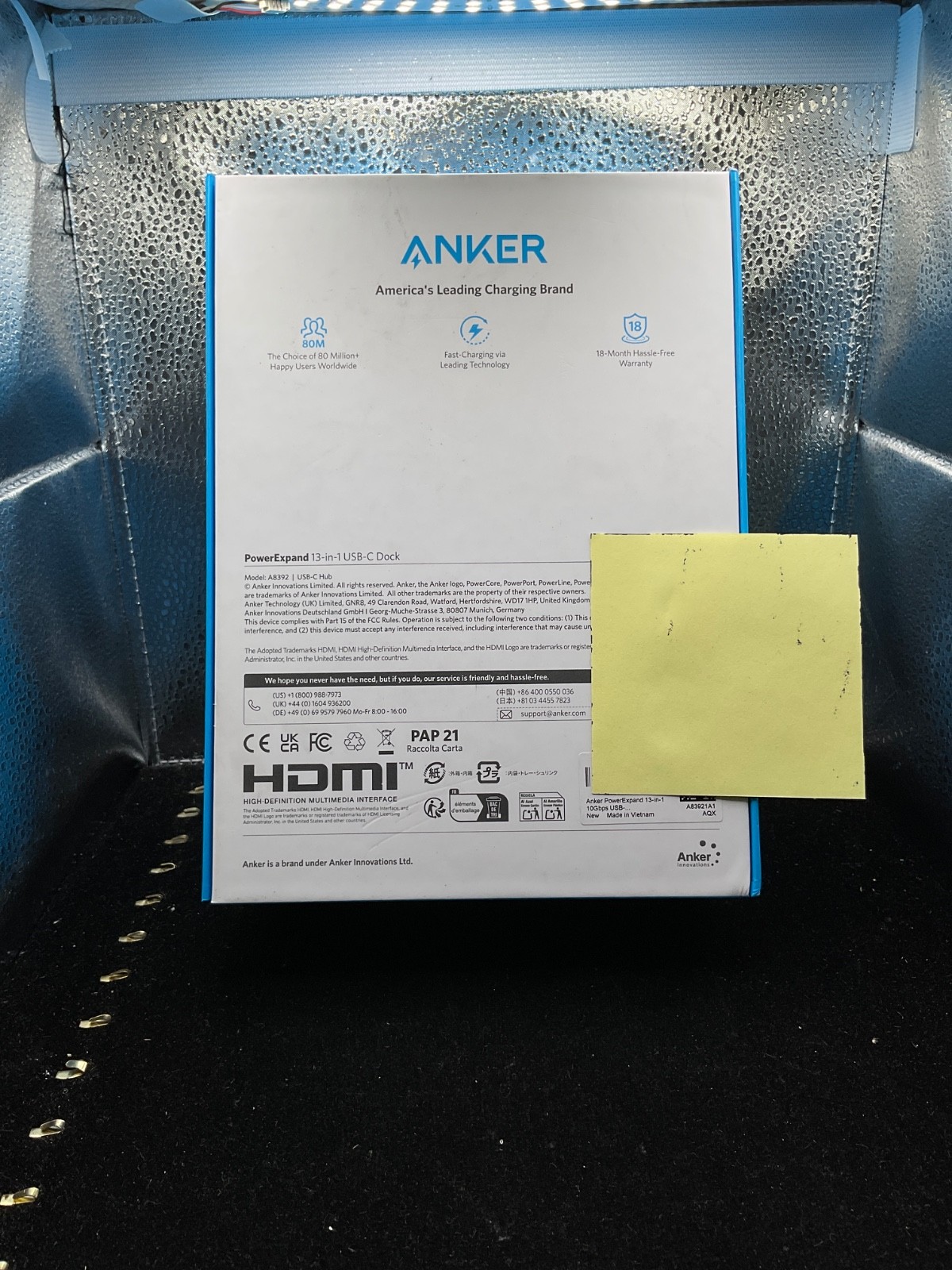 + Anker Power/Expand 13-1 10Gbps USB-C Dock Series 5 Model: A8392