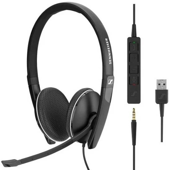 Sennheiser EPOS SCGD5 USB Double-Sided Headset Stereo USB-A &3.5mm Jack 508317
