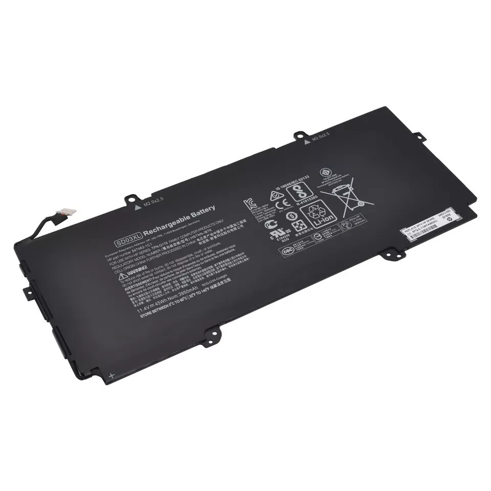 US Genuine SD03XL TPN-Q176 847462-1C1 Battery for HP Chromebook 13 G1 Core m5