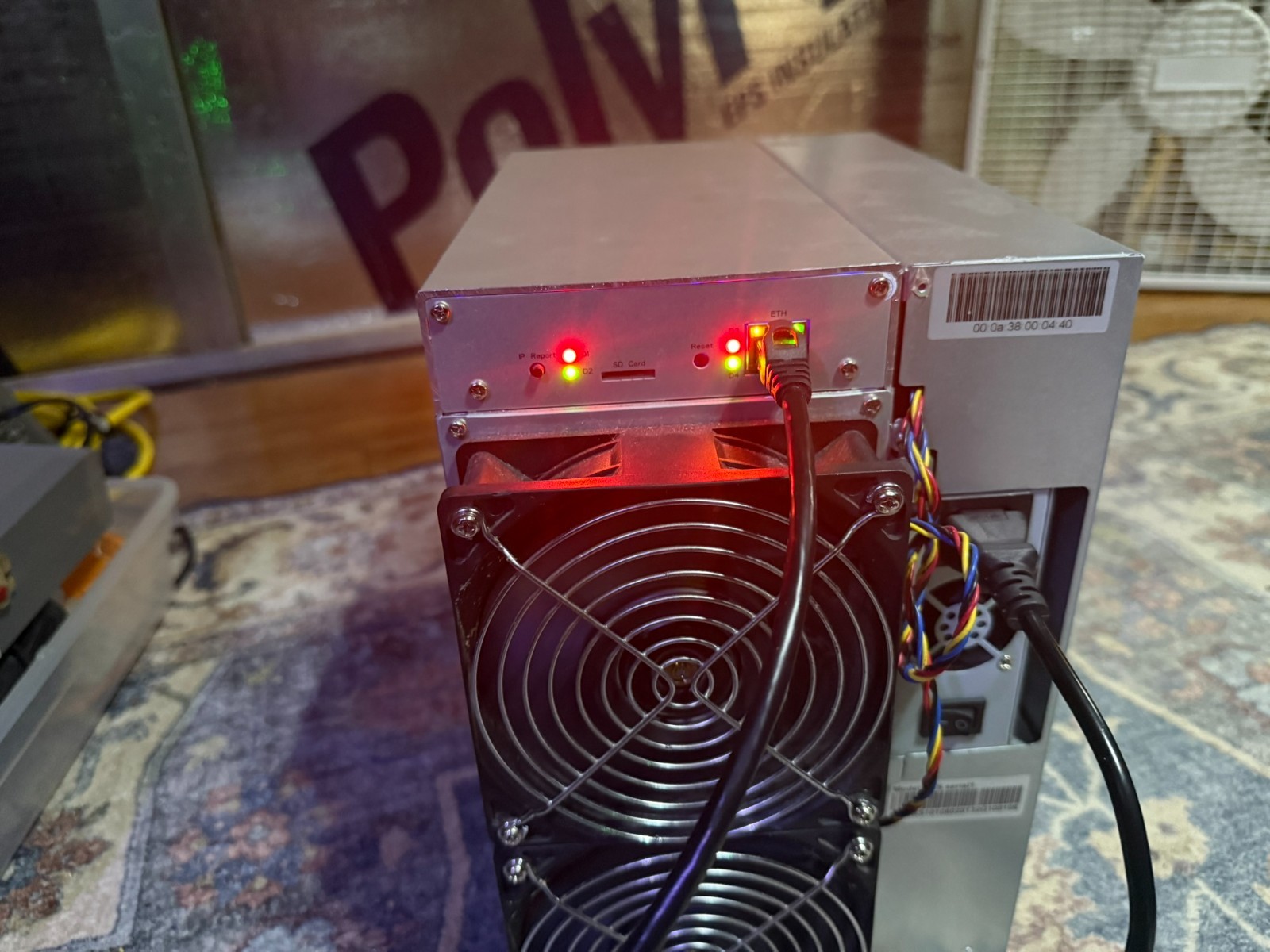 ICERIVER KAS KS1 Miner IrKS Serial1 Asic Miner With New Power Supply
