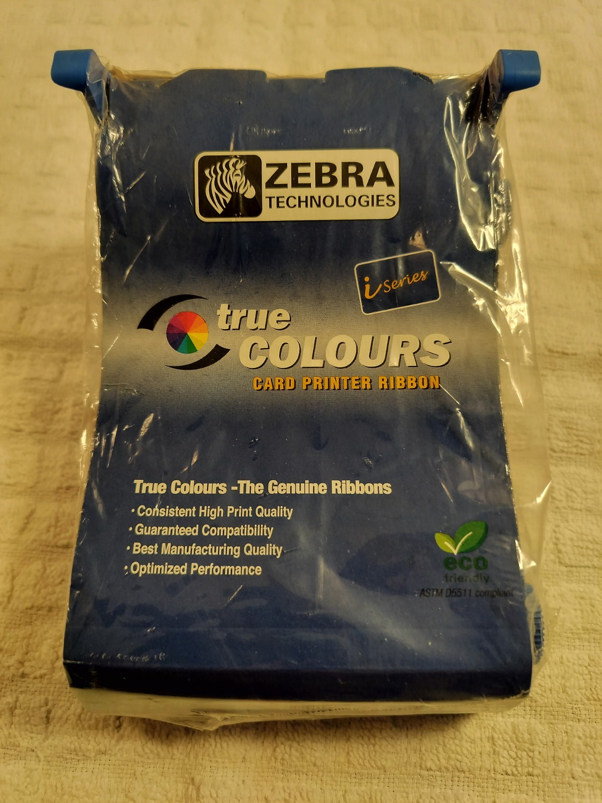 Zebra True Colours Card Printer Ribbon 800017-240 i-Series RBN, YMCKO, P1201