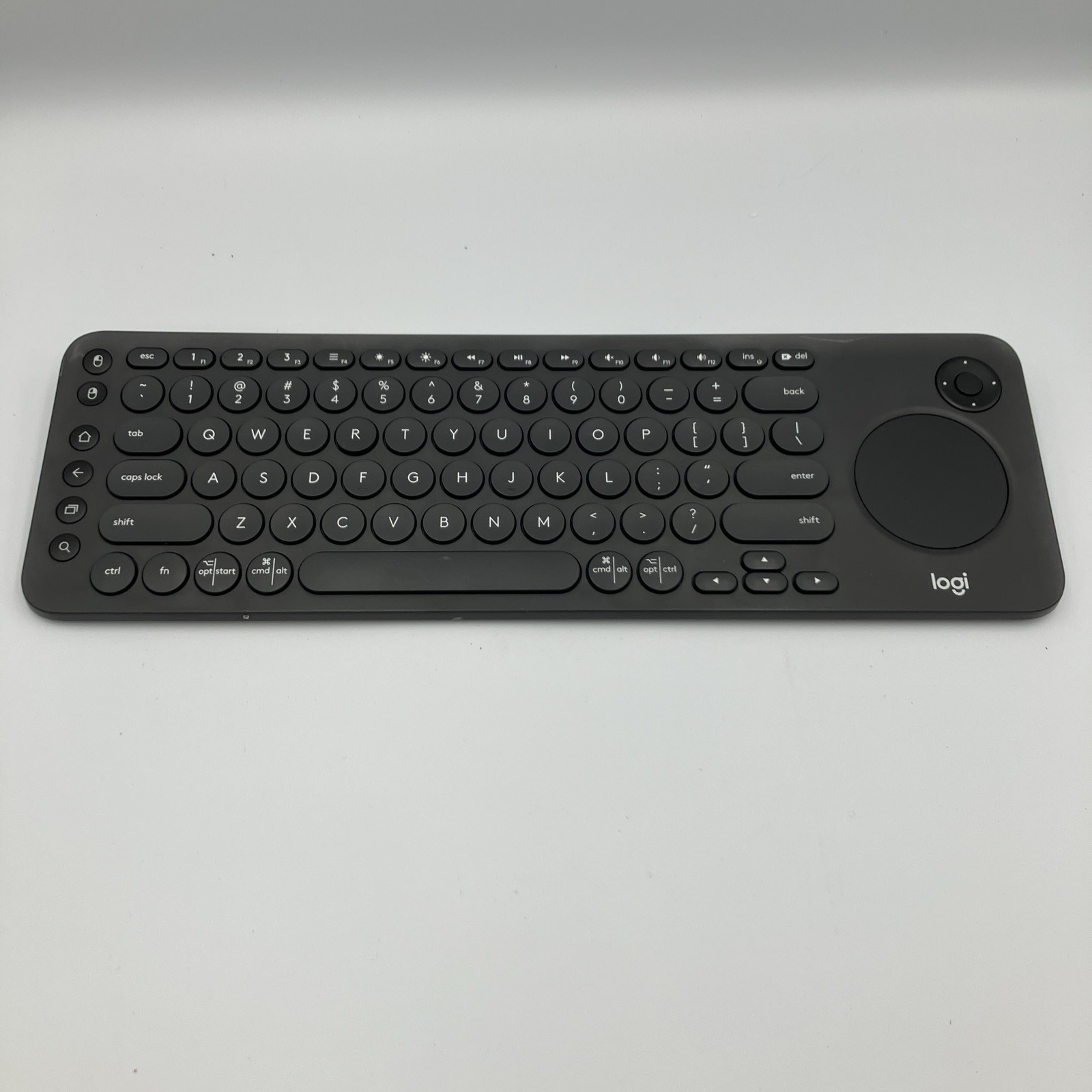 Logitech K600 Wireless TV Keyboard w/ Touchpad D-Pad Bluetooth | WORKS | NoDongl
