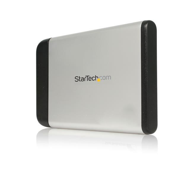 NEW StarTech SAT2510U2 Silver 2.5-in USB 2.0 External SATA Hard Drive Enclosure