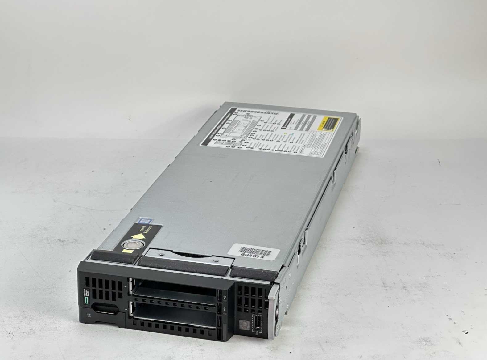 HPE ProLiant Gen10 BL460c 2x Xeon 4112 No DDR4 Ram/HDDs P204i-b 16Gb FC 536FLB
