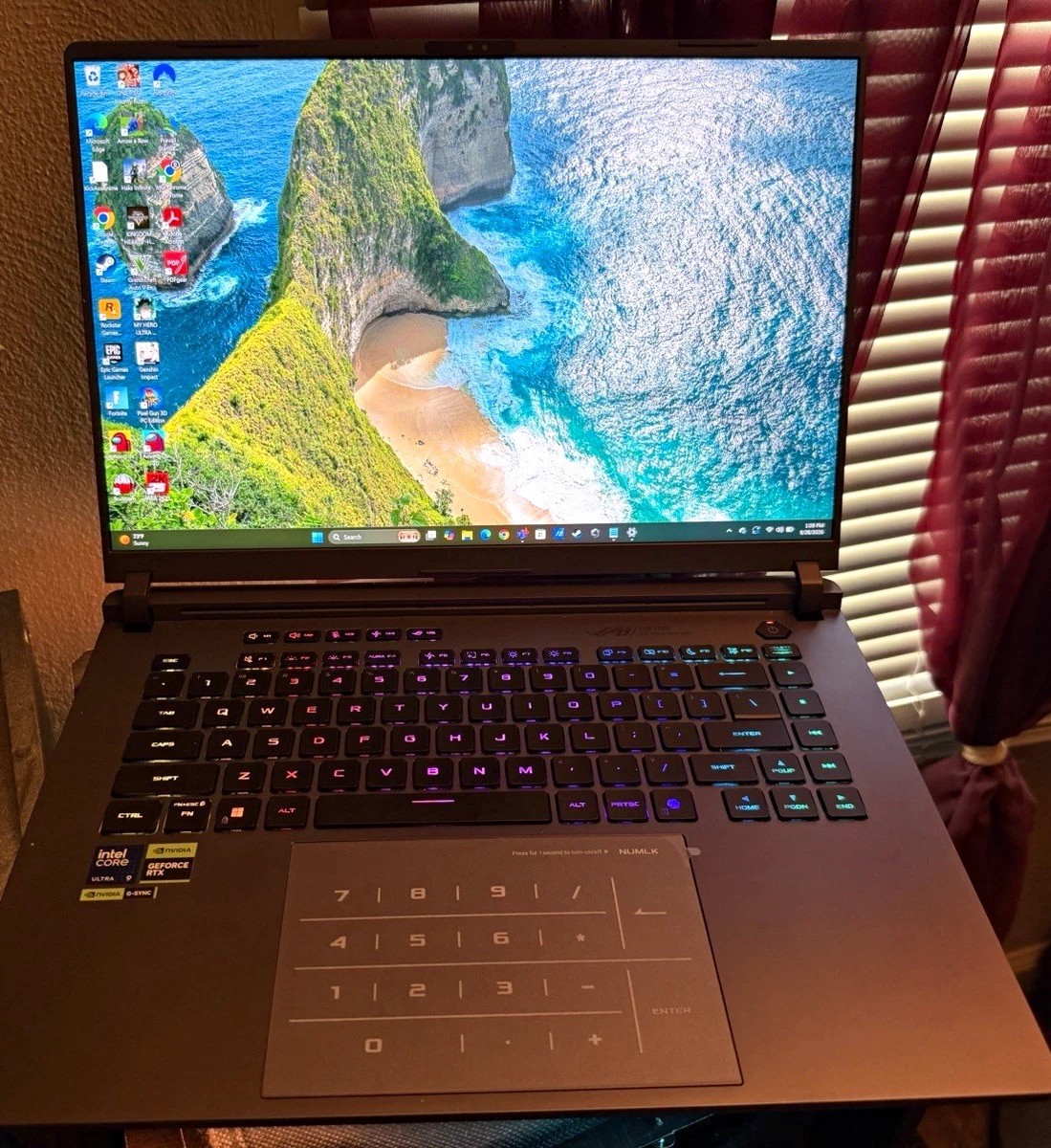 ASUS ROG Strix G16 | Intel Ultra 9 275HX | RTX 5070 Ti | 32GB RAM | 2TB SSD