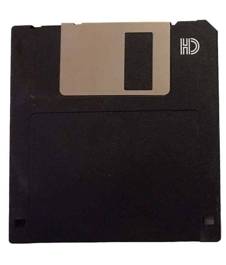 One Floppy Diskette 1.44 MB