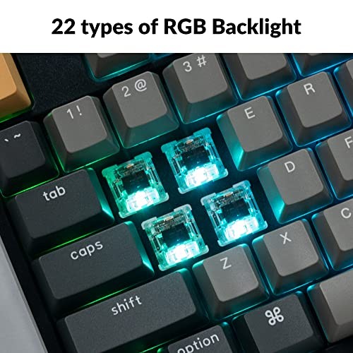 KEYCHRON C2 PRO WIRED QMK/VIA MECHANICAL KEYBOARD FULL SIZE -  BROWN SWITCH