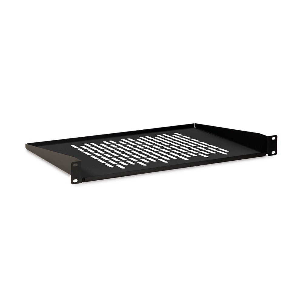 5 Pack of 1U 12" Vented Component Shelf