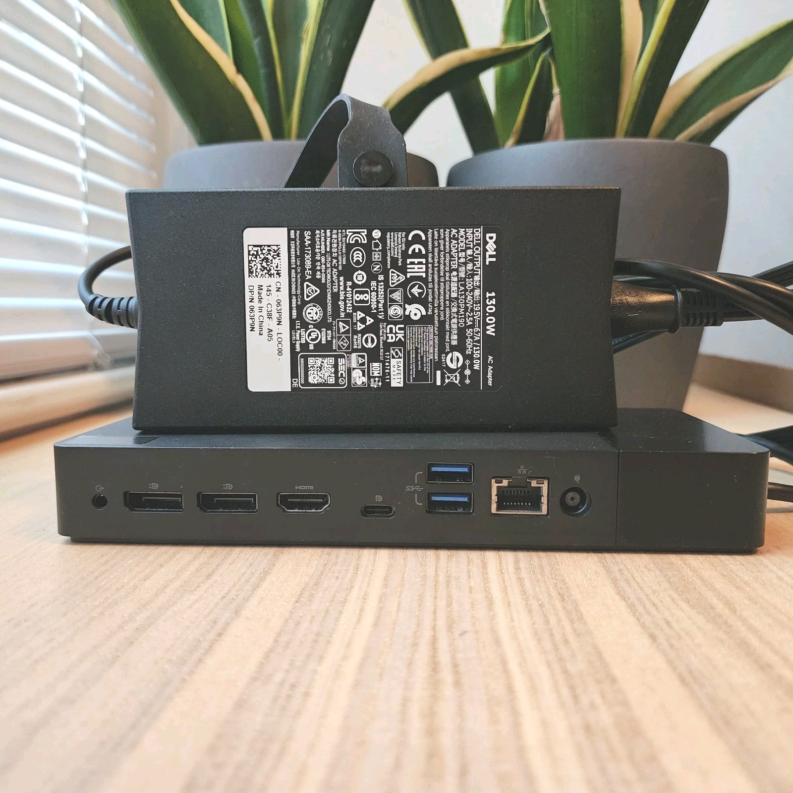 Dell WD19DCS K20A001 Performance Dual USB-C Docking Station W/ 180W OEM WD19