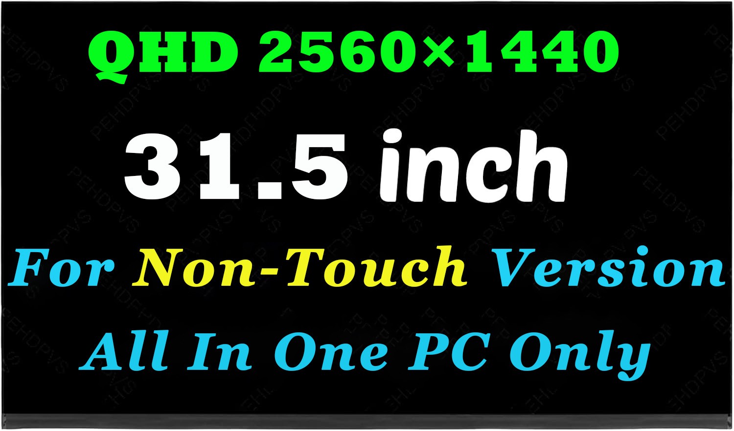 32" QHD 2560×1440 LCD Screen Display for HP AIO 32-B0390T 32-B0009 32-b0165nf