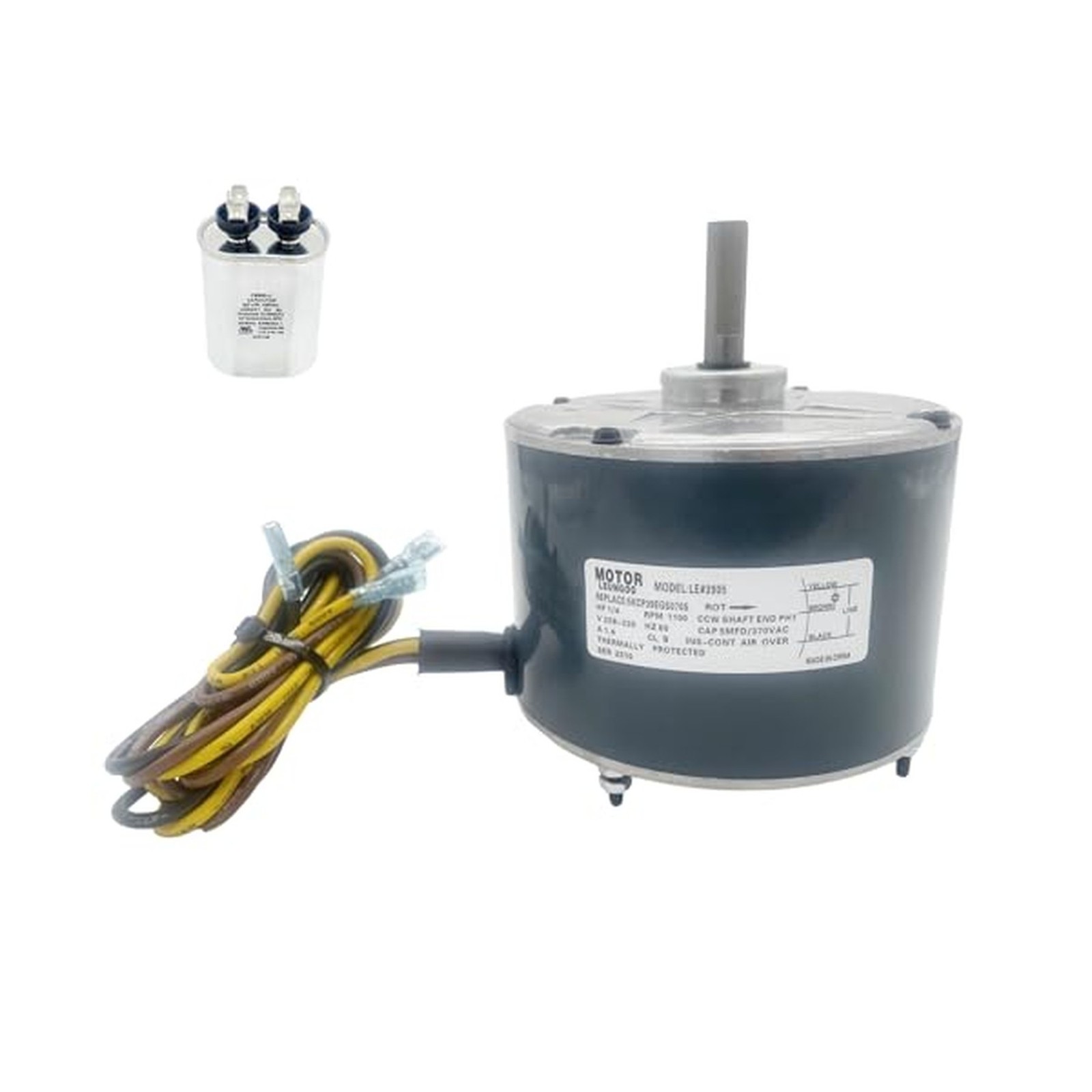 5KCP39EGS070S 1/4HP AC Condenser Fan Motor Replaces Carrier HC39GE237, 236