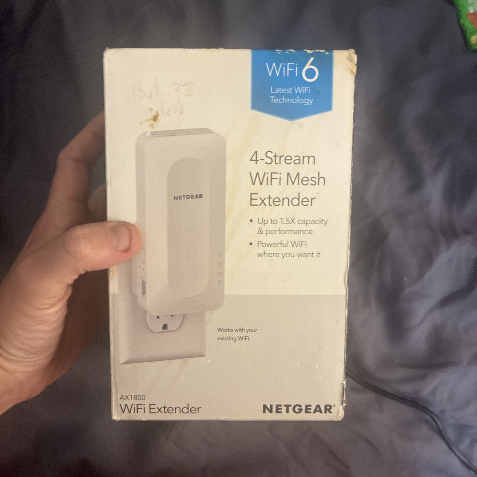 Netgear AX1800 4-Stream WiFi 6 Mesh Extender