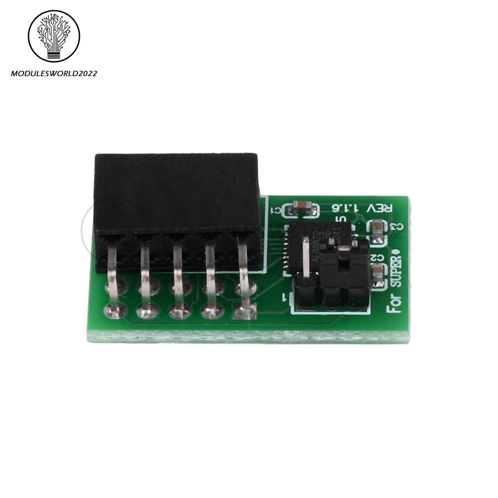 5pcs TPM2.0 10PIN Security Module Suitable for Supermicro AOM-TPM-9670V-S