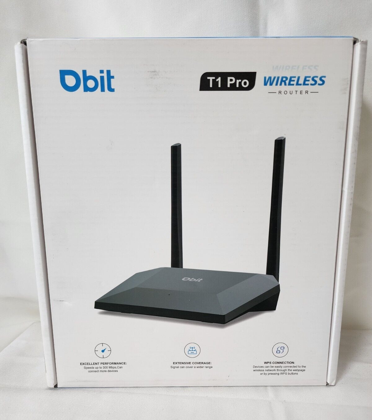 Dbit N300 Easy Setup Wireless Wi-Fi Router Smart Home Internet Router (T1 Pro)