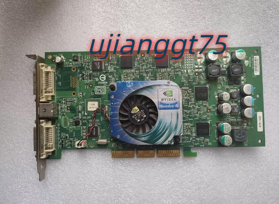 nVIDIA Quadro4 980XGL 128M graphics workstation graphics card AGP Tested