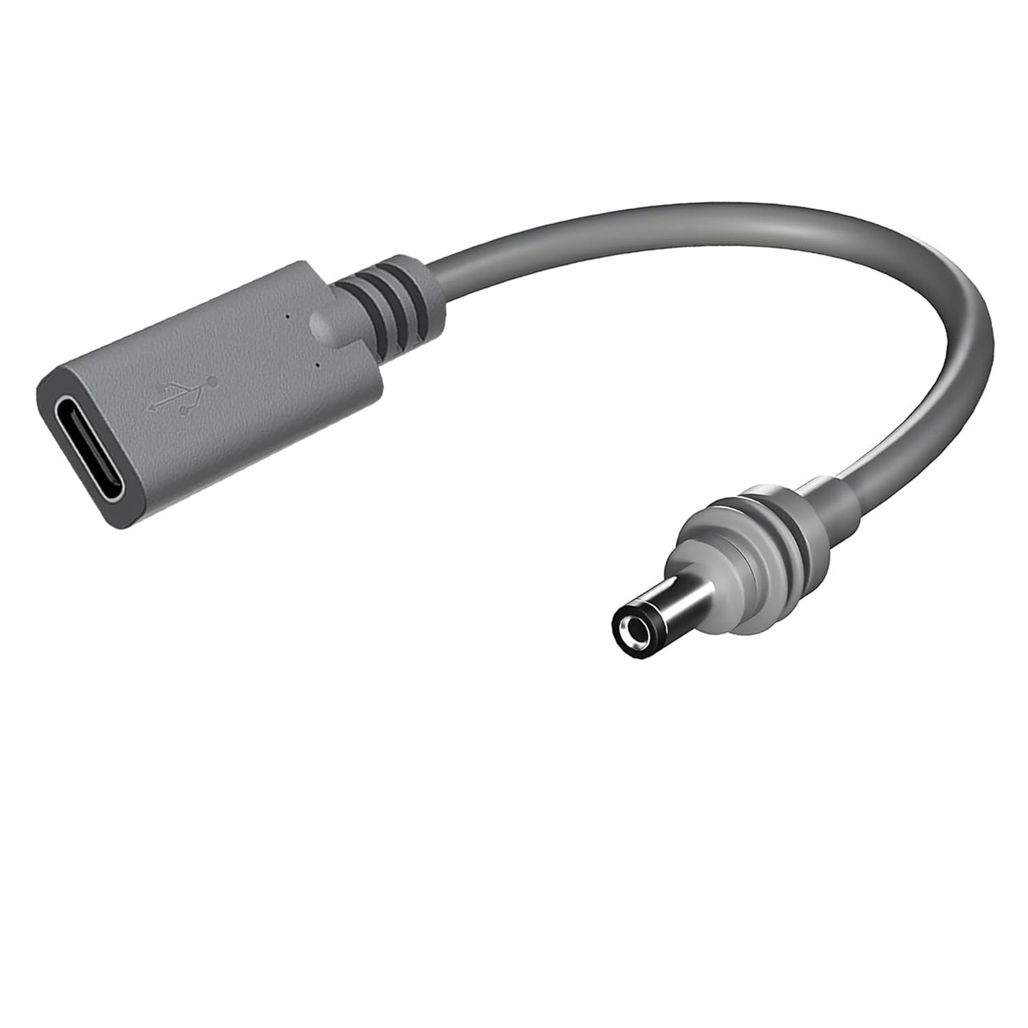 AMAKE Groovely Starlink Mini USB-C Female to DC 0.12m Type c Fe-DC M, Grey 