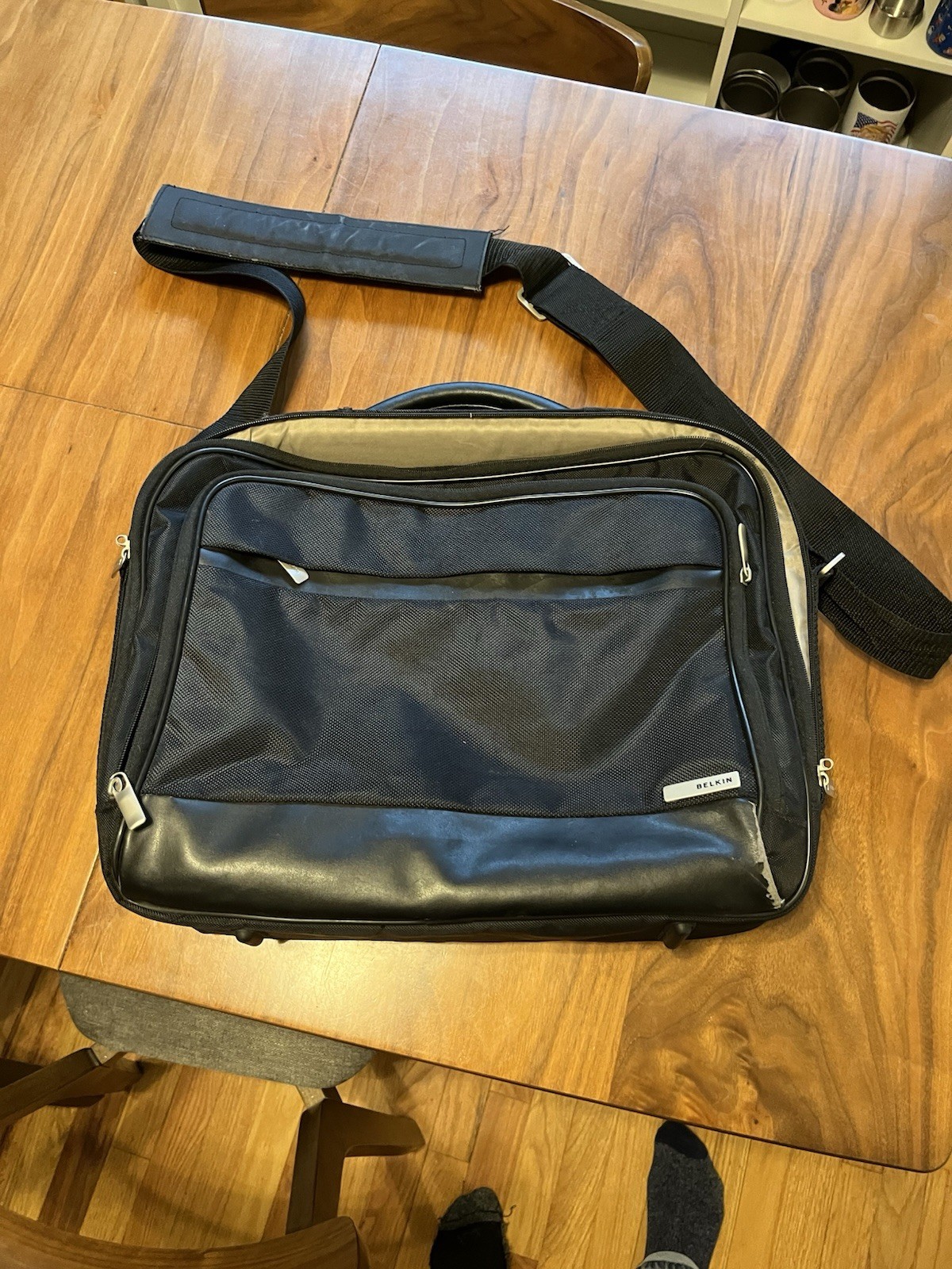 Belkin 17”x13” Laptop Bag W/ Shoulder Strap, Multi Pocket 