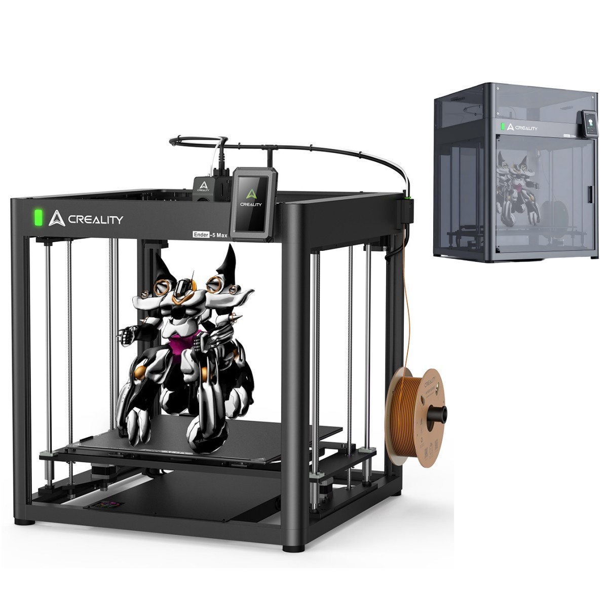 Creality Ender-5 Max 3D Printer 700mm/s Speed with Protective Enclosure Cover