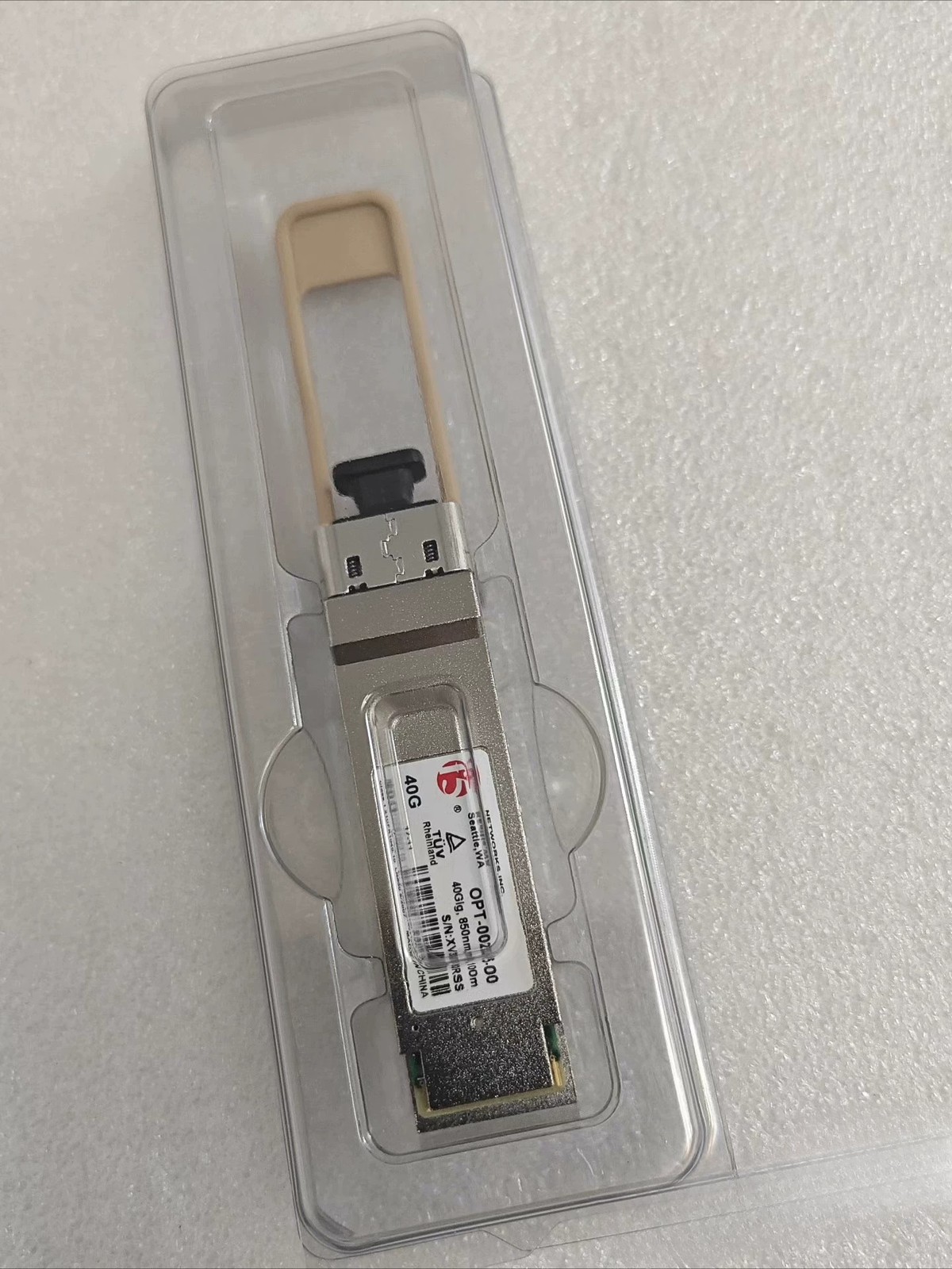 1PC Tested - F5 Netowrks OPT-0025-00 QSFP+SR MPO MTP QSFP F5-UPG-QSFP+SR4