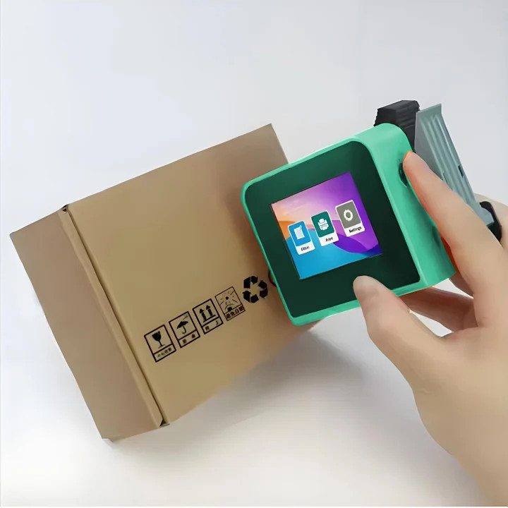 Mini Portable Inkjet Handheld Printer 12.7mm for Industrial Package Coding Task