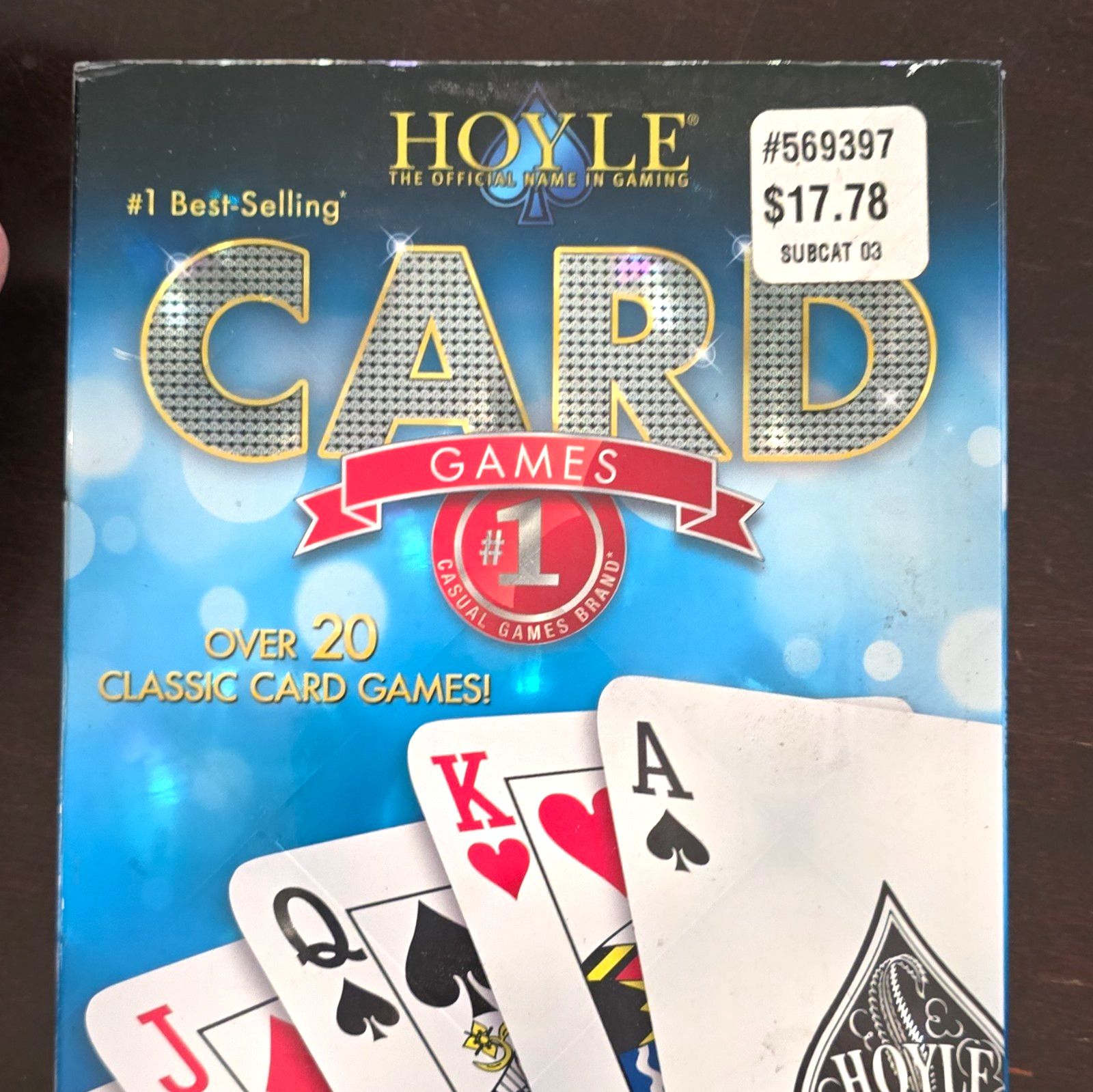 Hoyle Card Games DVD PC/Mac Over 20 Classic Card Games Encore 27830-WRP