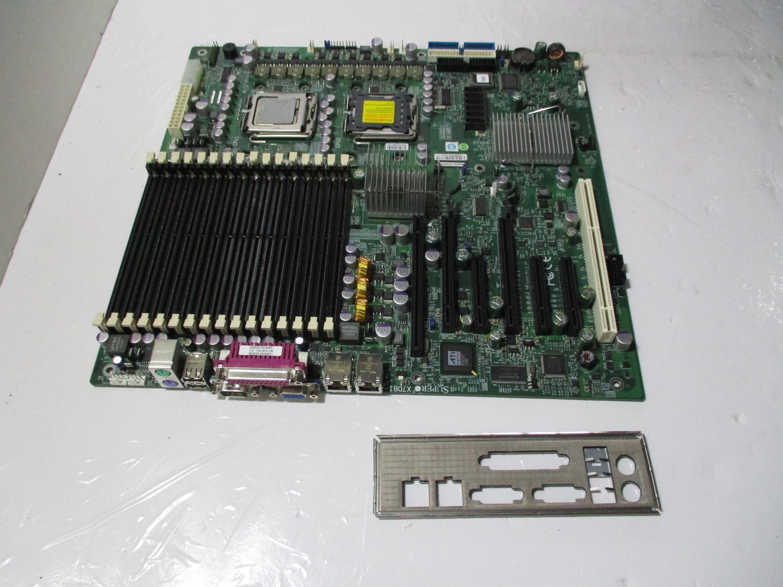 Super Micro X7DBI+ 16-DIMM Xeon Dual-Core SLBAW Blackford Motherboard 