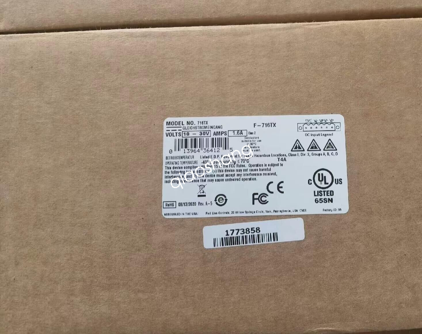 1pc N-TRON 716TX Switch New FedEx or DHL