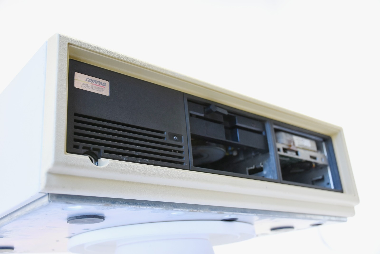 Vintage Compaq Deskpro ISA System AT XT DIN Retro DOS Computing