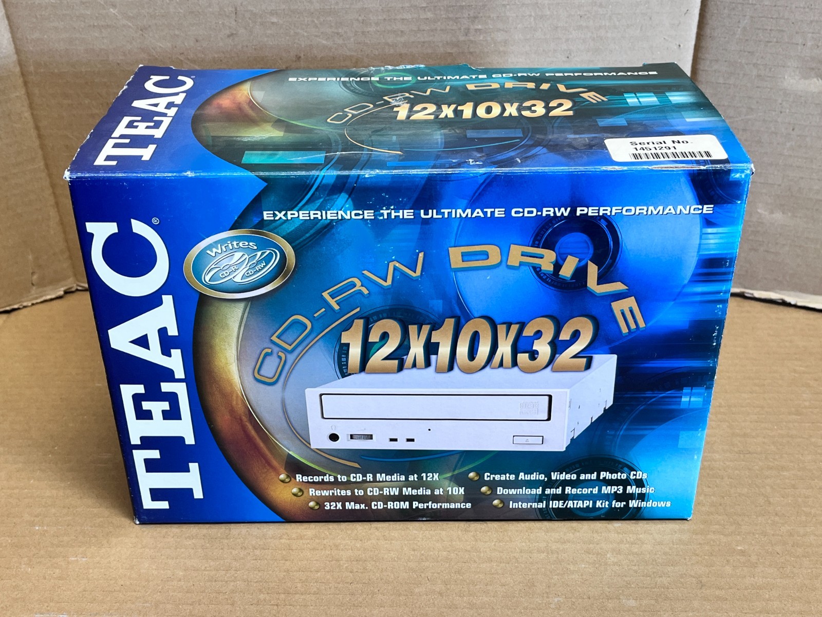 TEAC CD-W512E Internal IDE CD-RW Drive 1977070B-02