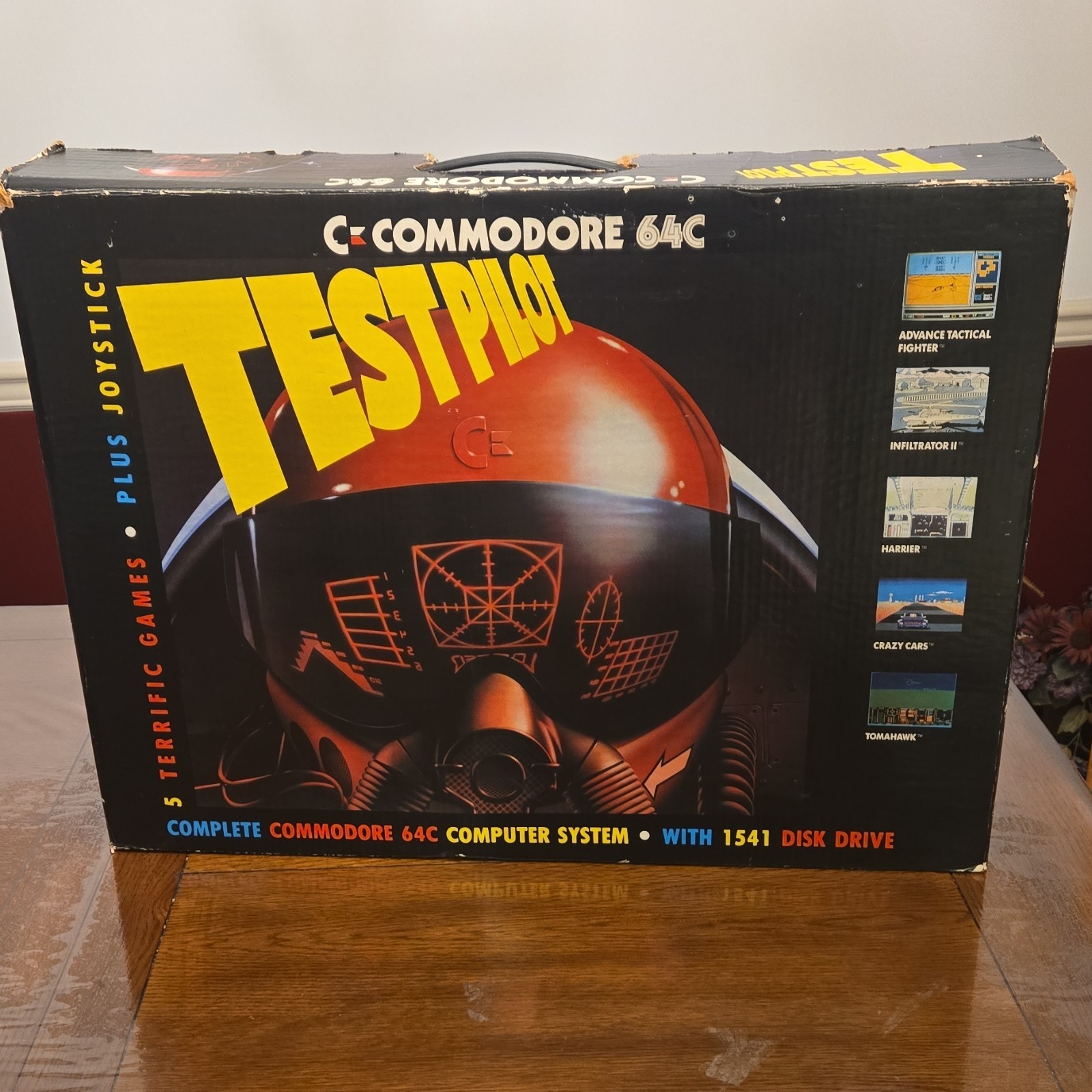 Commodore 64C Home Computer Bundle w/ 1541-II Disk Drive, Joystick, Manuals
