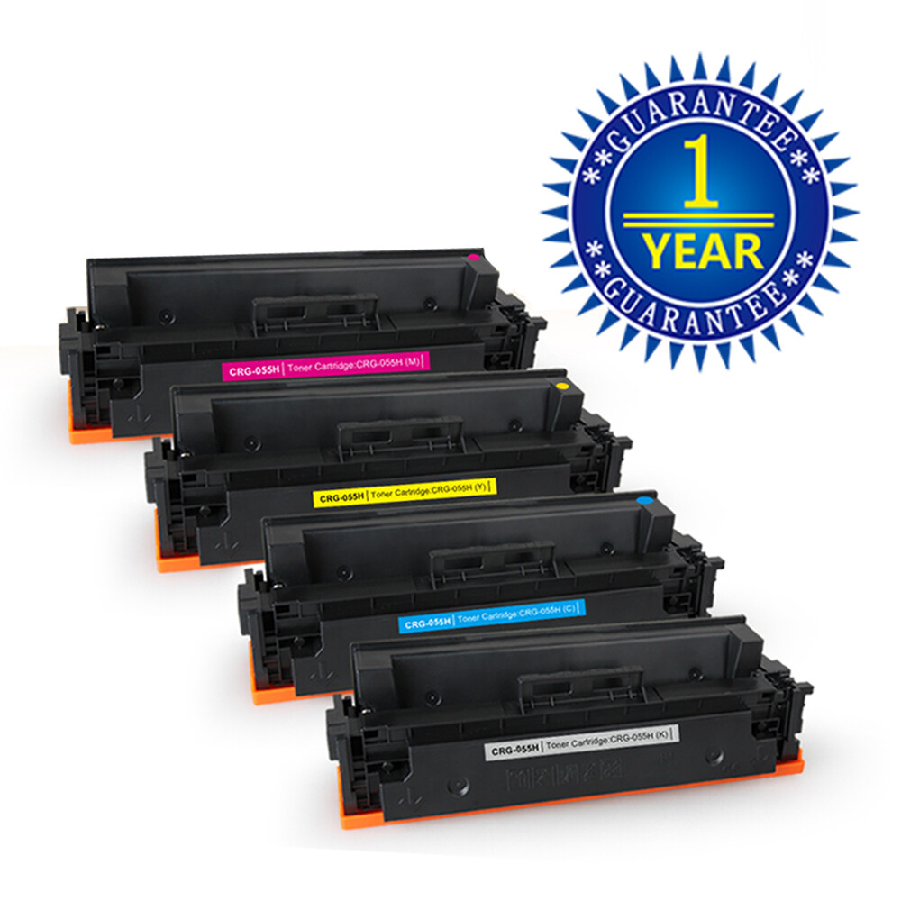 4PK Toner Compatible for Canon CRG 055H ImageClass MF743Cdw MF741Cdw MF745Cdw