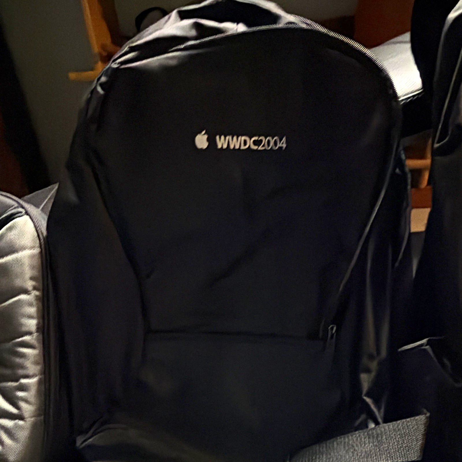 Apple WWDC2004 Logo Black Backpack Laptop Bag Computer Backpack