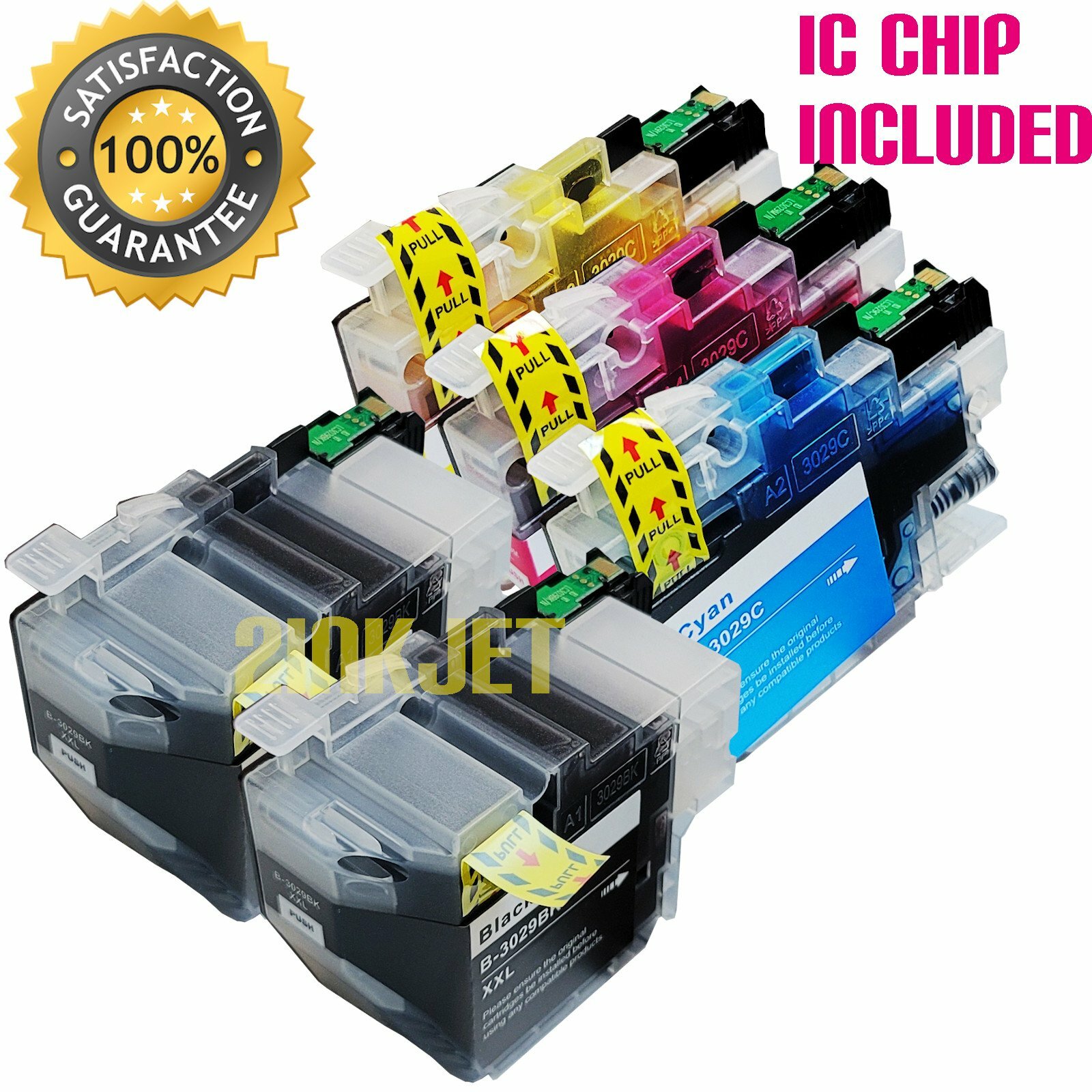 5PK LC-3029 XXL Ink Cartridges for Bro. MFC-J5830DW J5930DW J6535DW J6935DW