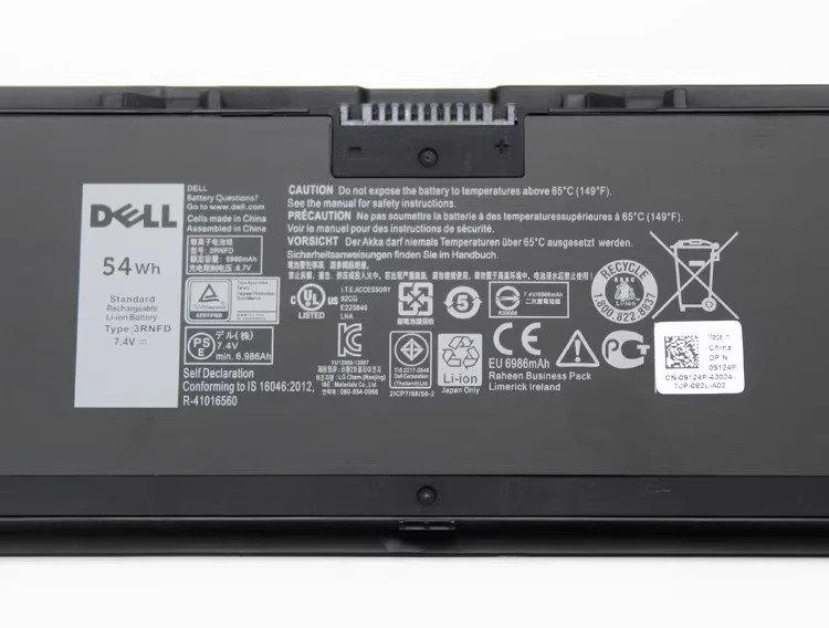 Genuine OEM 54Wh 3RNFD Battery for Dell Latitude E7440 E7450 E7420 E7250 34GKR