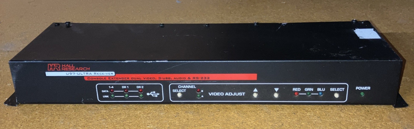 HR Hall Research U97 Ultra Receiver PH210-2R TESTED