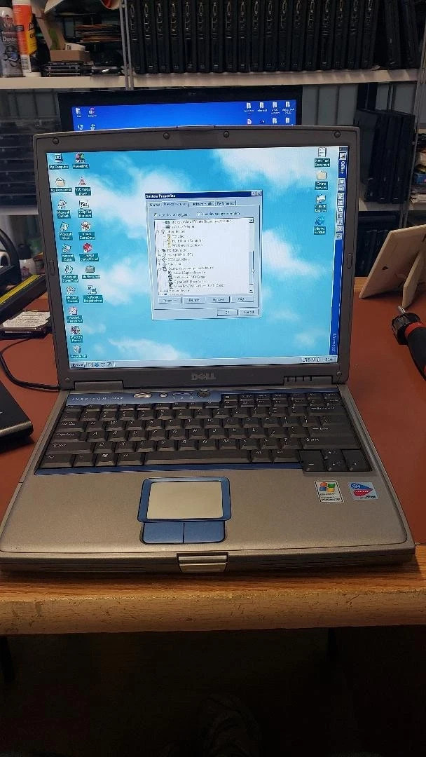 Dual Boot Dell Inspiron 600m Laptop  Windows 98SE Plus  & XP, WrksGr8GdBat a