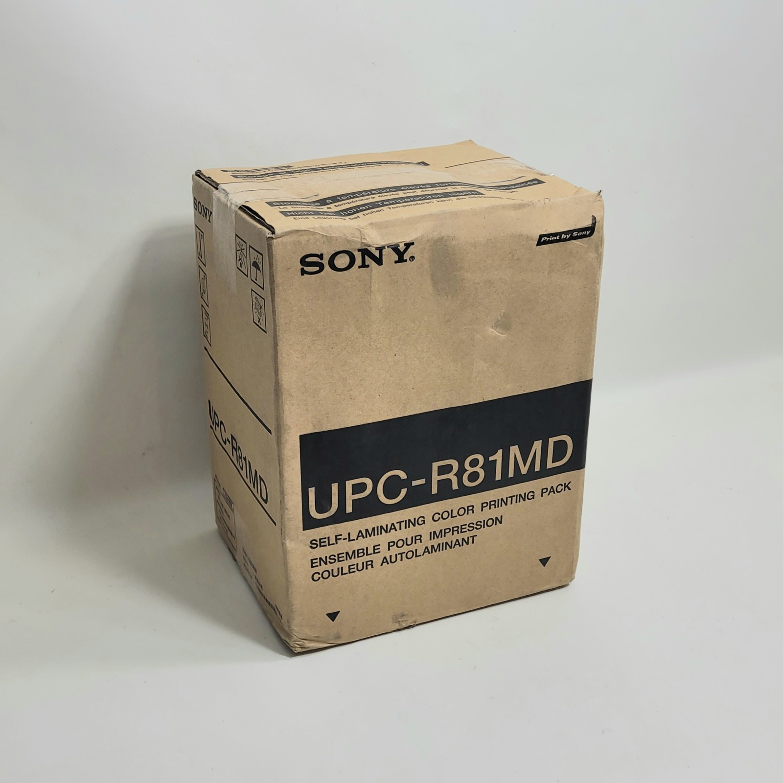 Sony UPC-R81MD Self-Laminating Color Printing Pack -letter size/100 prints- NEW