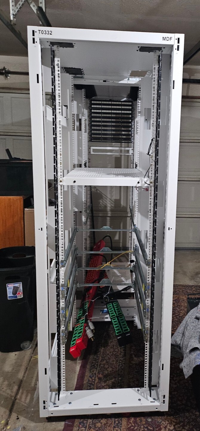 CPI Chatsworth Products Zetaframe 42U Server Cabinet  