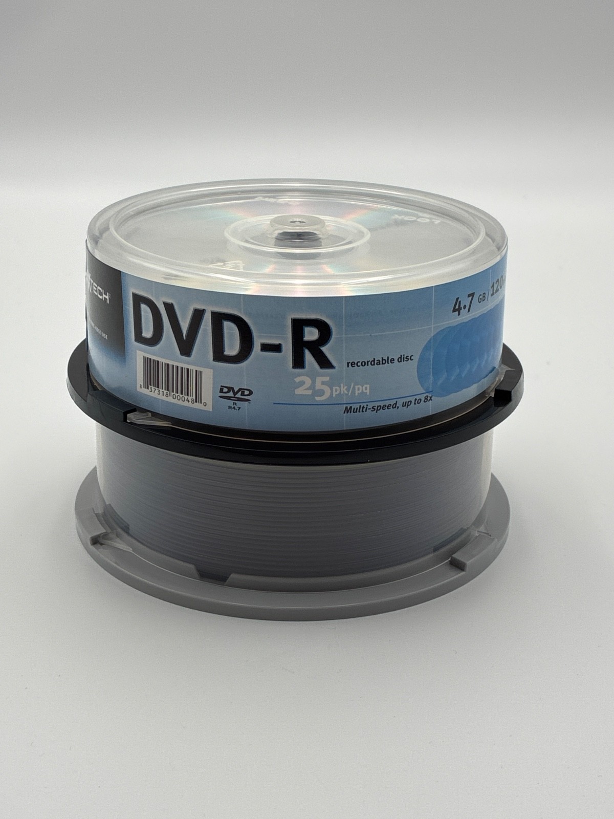 Two Nexxtech DVD + R 25 Pk 4.7 GB/ 120 Min Video